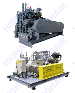 高壓空氣壓縮機 10-40MPa  HG (1-10M3/min)